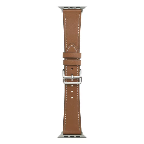 Apple Watch bőróraszíj /barna/ 44/45/46/49 mm