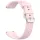 MYBANDZ Dimension szilikon óraszíj ezüst csattal /halvány pink/ 18mm