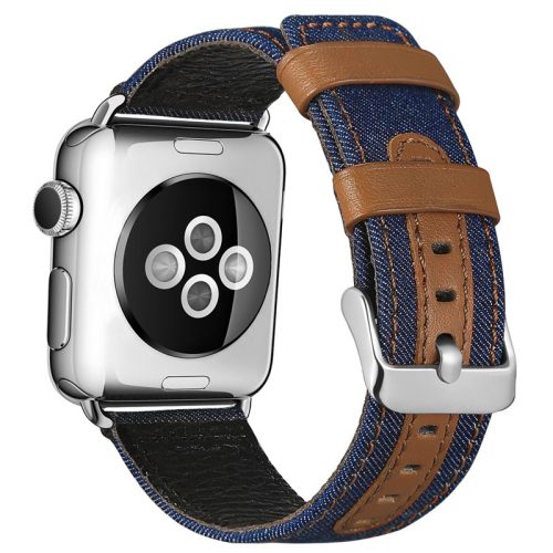 Apple Watch farmer-szövet óraszíj /sötét kék/ 44/45/46/49 mm