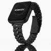 Apple Watch Jubilee láncszemes vékony fém óraszíj /fekete/ 40/41/42mm