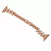Apple Watch Crystal Bloom láncszemes fém óraszíj /rosegold/ 40/41/42mm