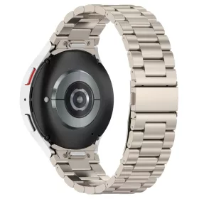   MYBANDZ Klasszikus fém óraszíj rés nélkül - titán Samsung Galaxy Watch 4-5-6-7