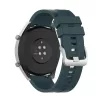 MYBANDZ Sportos szilikon óraszíj - zöldeskék/ 22mm