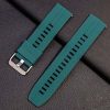 MYBANDZ Sportos szilikon óraszíj - zöldeskék/ 22mm