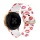 MYBANDZ Szilikon óraszíj rosegold csattal /rúzsos/ / 20mm