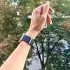 Apple Watch rugalmas szövet óraszíj /kékesfekete/ 40/41 és 42mm