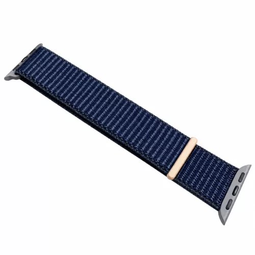 Apple Watch rugalmas szövet óraszíj /kékesfekete/ 40/41 és 42mm