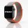Apple Watch rugalmas szövet óraszíj /szürke-narancs/ 40/41 és 42mm