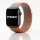 Apple Watch rugalmas szövet óraszíj /szürke-narancs/ 40/41 és 42mm