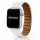 Apple Watch két részes mágneses bőróraszíj /fehér/40/41 és 42mm