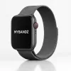 Apple Watch milánói fém óraszíj /antracitszürke/ 44/45/46/49 mm