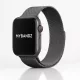Apple Watch milánói fém óraszíj /antracitszürke/ 44/45/46/49 mm