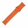 Apple Watch mágneses bőróraszíj /narancs/ 40/41 és 42mm