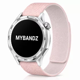   MYBANDZ Litchi mágneses szilikon óraszíj /púder-bézs/ / 20mm