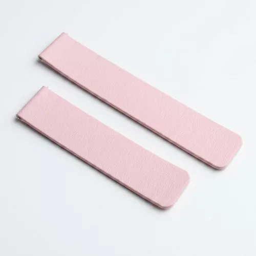 MYBANDZ Litchi mágneses szilikon óraszíj /púder-bézs/ / 20mm