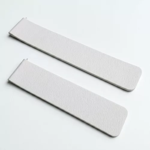 MYBANDZ Litchi mágneses szilikon óraszíj /bézs/ 20mm