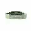 MYBANDZ Mi Band 5/6 - Milánói mágneses fém óraszíj - ezüst