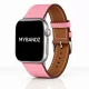 Apple Watch bőróraszíj /rózsaszín 44/45/46/49 mm