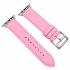 Apple Watch bőróraszíj /rózsaszín 44/45/46/49 mm