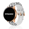 MYBANDZ Szilikon óraszíj rosegold csattal /tappancsos/ 22mm