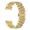 MYBANDZ Pearlmaster láncszemes fém óraszíj - arany/ 20mm