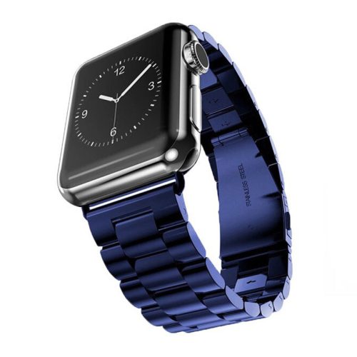 Apple Watch klasszikus fém óraszíj /kék/ 40/41 és 42mm