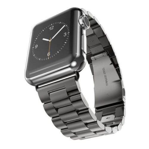 Apple Watch klasszikus fém óraszíj /fekete/ 40/41 és 42mm