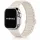 Apple Watch Loop mágneses szilikon óraszíj /bézs/ 44/45/46 és 49 mm