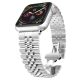 Apple Watch "Jubilee" láncszemes fém óraszíj /ezüst/ 44/45/46/49 mm