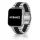 Apple Watch Jubilee láncszemes fém óraszíj /ezüst-fekete/ 44/45/46/49 mm