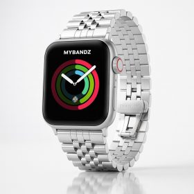   Apple Watch "Jubilee" láncszemes fém óraszíj /ezüst/ 40/41 és 42mm