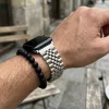 Apple Watch "Jubilee" láncszemes fém óraszíj /ezüst/ 40/41 és 42mm