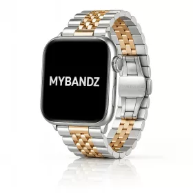   Apple Watch "Jubilee" láncszemes fém óraszíj /ezüst-rosegold/ 40/41 és 42mm