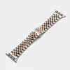 Apple Watch "Jubilee" láncszemes fém óraszíj /ezüst-rosegold/ 40/41 és 42mm