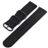 MYBANDZ Szövet óraszíj /fekete/ 22mm