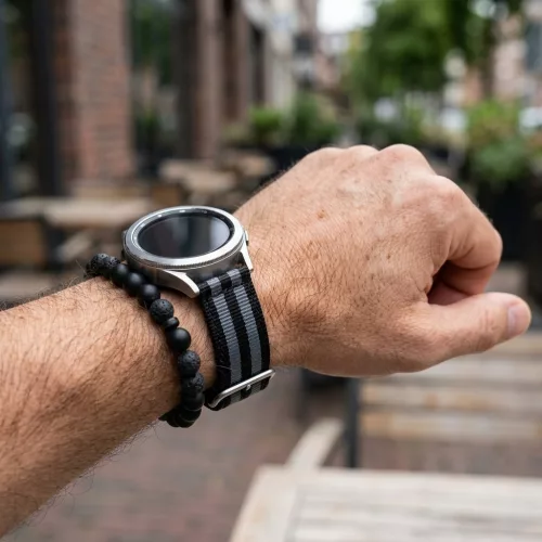 MYBANDZ Szövet óraszíj /Bond/ 22mm