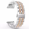 MYBANDZ Pearlmaster láncszemes fém óraszíj - ezüst-rosegold/ 20mm