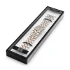 MYBANDZ Jubilee láncszemes fém óraszíj - ezüst-rosegold/ 20mm