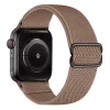 Apple Watch állítható rugalmas szövet óraszíj /barna/ 44/45/46/49 mm