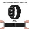 Apple Watch állítható rugalmas szövet óraszíj /türkiz/ 44/45/46/49 mm