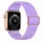 Apple Watch állítható rugalmas szövet óraszíj /levendula/ 44/45/46/49 mm