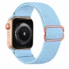 Apple Watch állítható rugalmas szövet óraszíj /babakék/ 44/45/46/49 mm