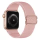 Apple Watch állítható rugalmas szövet óraszíj /púder/ 40/41 és 42mm