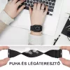 Apple Watch állítható rugalmas szövet óraszíj /babakék/ 40/41 és 42mm
