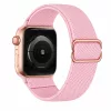 Apple Watch állítható rugalmas szövet óraszíj /halványrózsaszín/ 40/41 és 42mm