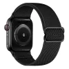 Apple Watch állítható rugalmas szövet óraszíj /fekete/ 40/41 és 42mm