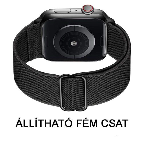 Apple Watch állítható rugalmas szövet óraszíj /kék/ 40/41 és 42mm