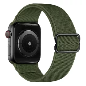   Apple Watch állítható rugalmas szövet óraszíj /khaki/ 40/41 és 42mm