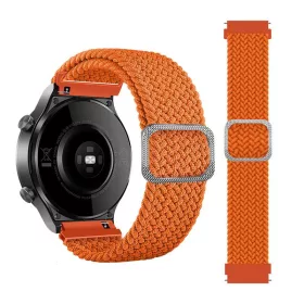   MYBANDZ Állítható elasztikus szövet óraszíj /narancs/ 22mm