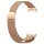 MYBANDZ Mi Band 8 - Milánói mágneses fém óraszíj - rosegold